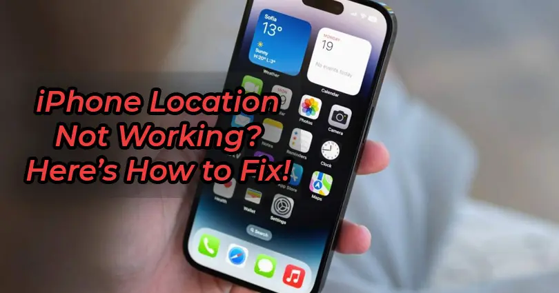iPhone share location not working