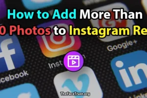 How to add more than 10 photos to Instagram Reel