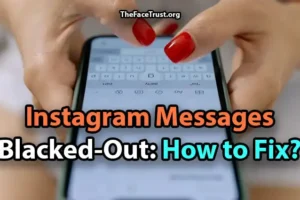 Instagram messages blacked-out: how to fix?