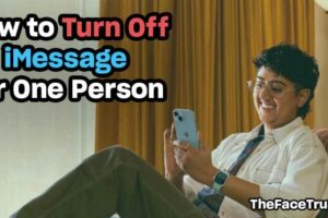 How to turn off iMessage for one person